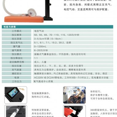 QNS-IC型豪华充气式心肺复苏仪