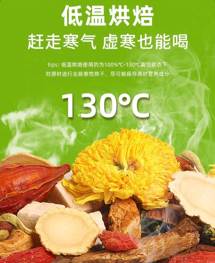 熬夜养生茶 小罐茶 菊花枸杞决明子茶金银花牛蒡根清去火图3